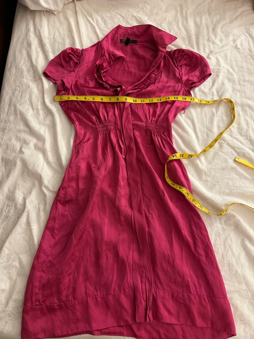 BCBGMaxAzria Vibrant Fuchsia Mini Dress